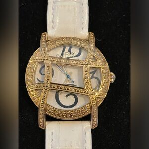 JBW ladies watch leather band